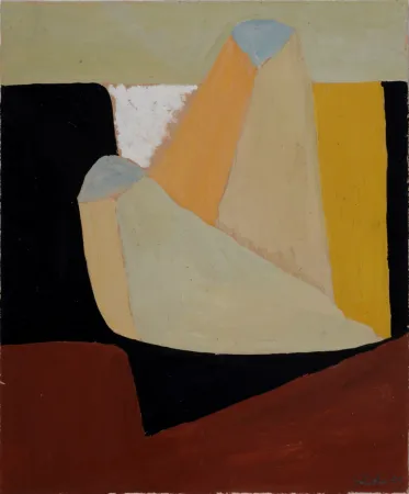 Non Tecnico Gilioli - Composition, 1955 - Hand-signed