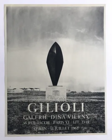 Manifesti Gilioli - Galerie Dina Vierny