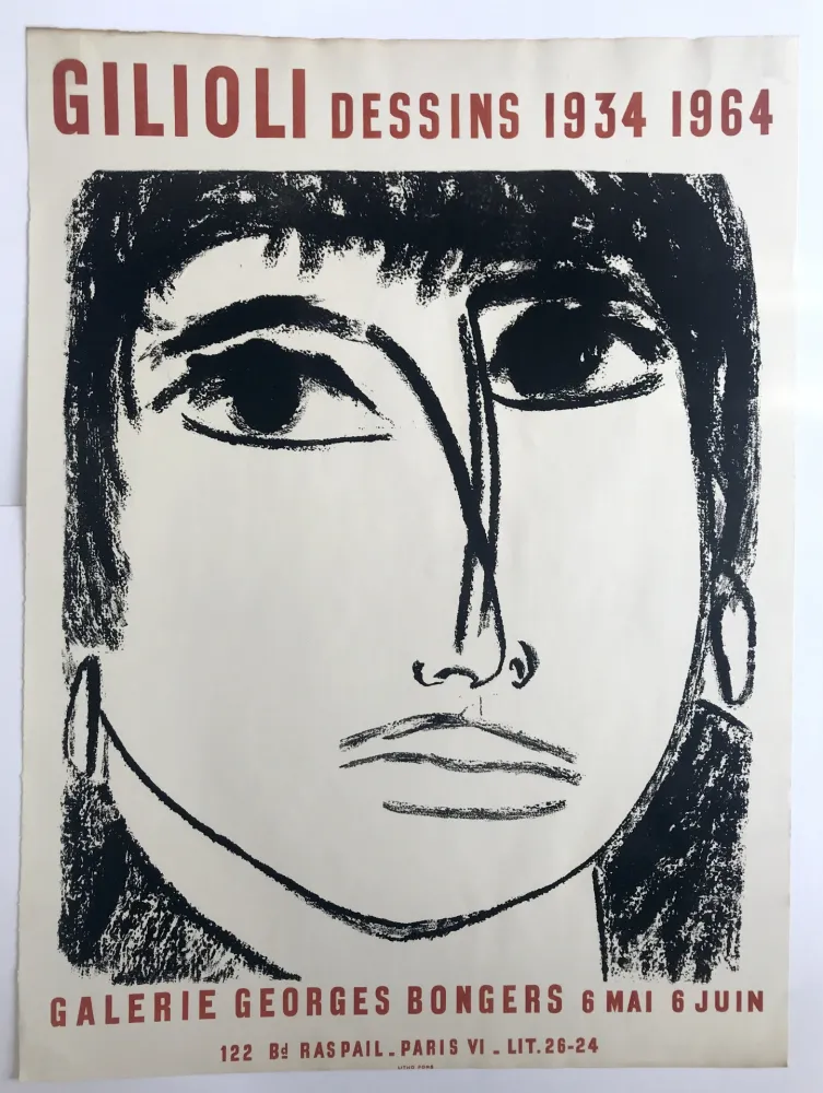 Manifesti Gilioli - Galerie Georges Bongers