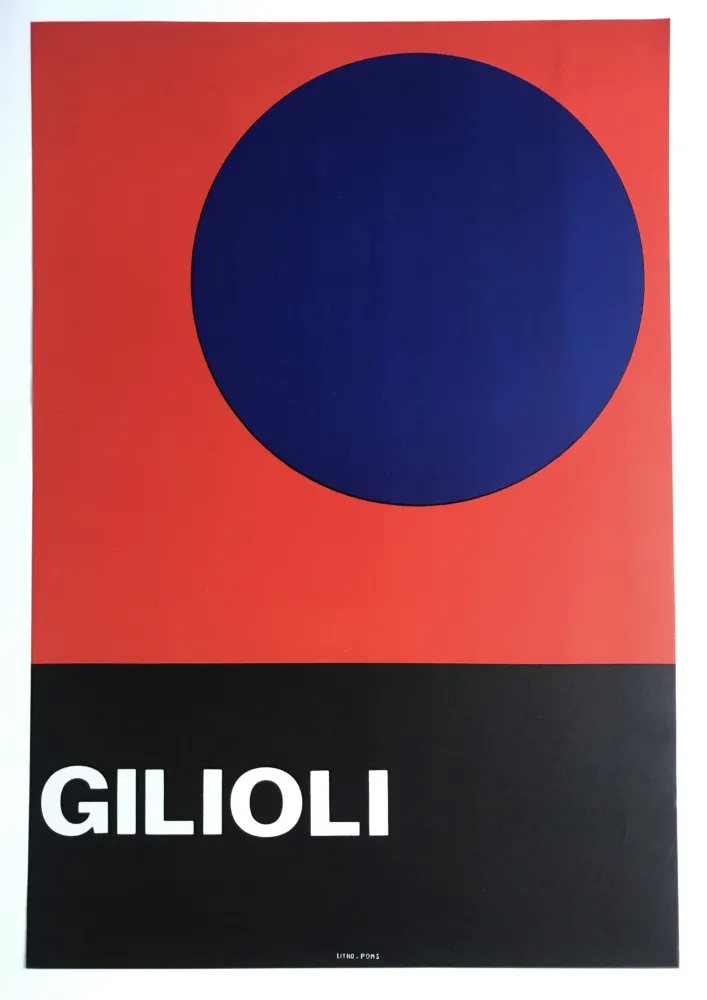 Litografia Gilioli - Galerie Sapiro / AVL