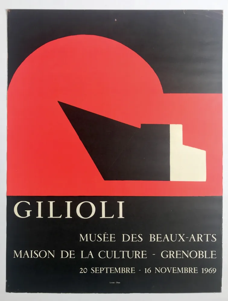 Litografia Gilioli - Musée des beaux-arts - Maison de la culture de Grenoble