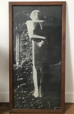 Non Tecnico Gilioli - Tirage grand format du Monument aux martyrs du Vercors (dans son coffrage d'atelier)