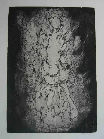 Acquaforte Gillet - Nymphe des rats