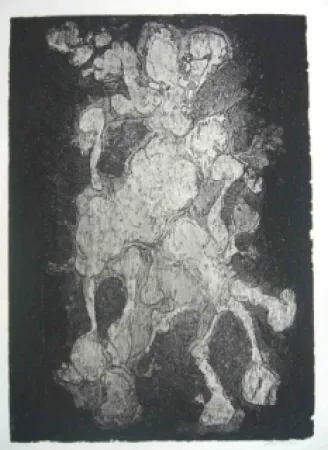 Acquaforte Gillet - Nymphe des rats