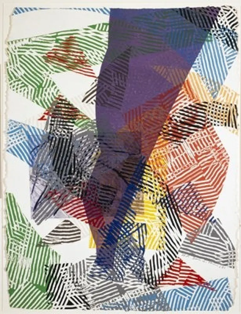 Incisione Su Legno Gilliam - Running Naked I