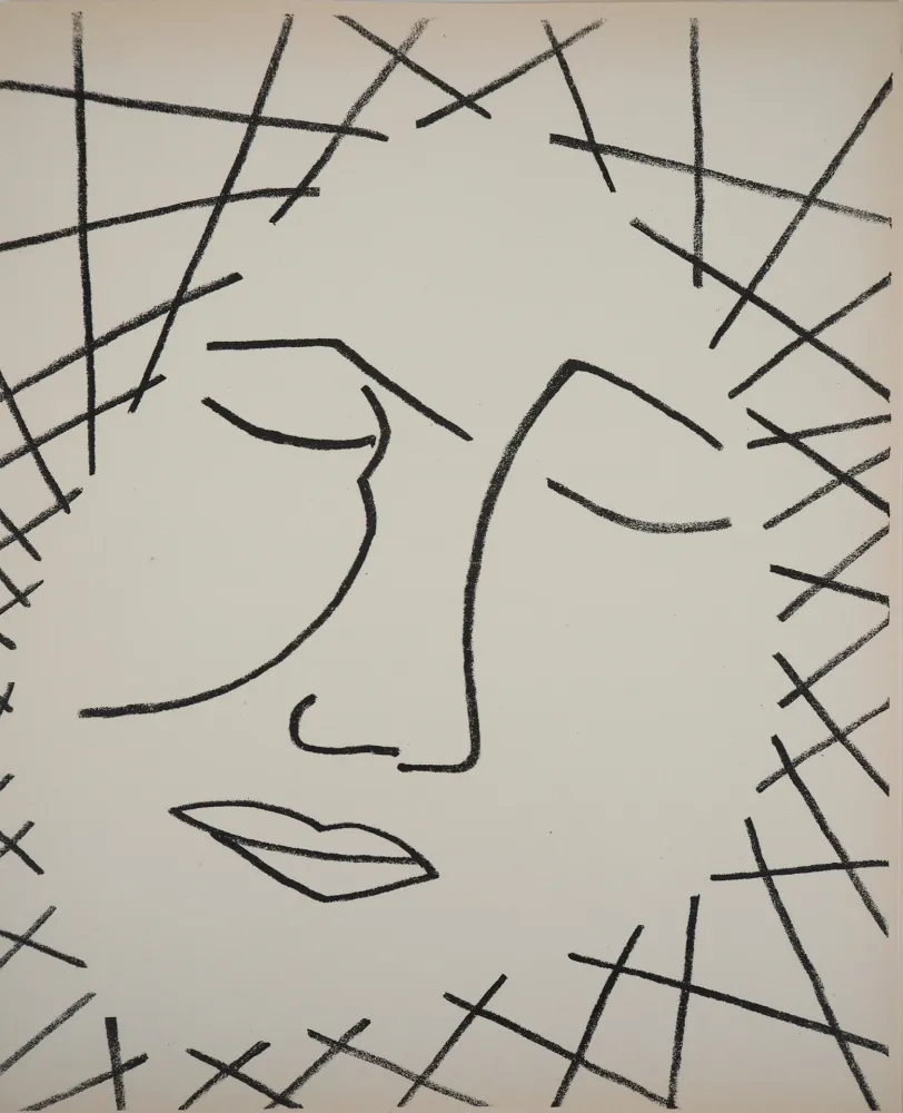 Litografia Gilot - PAGE D AMOUR  S E 8 n