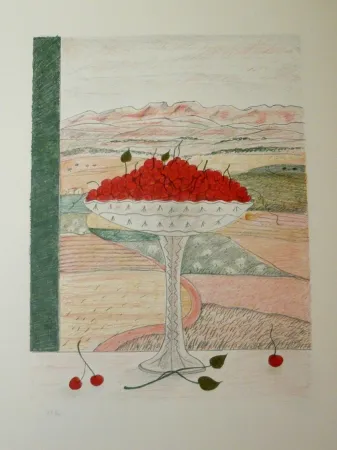 Litografia Girona - FRUITERA I CIRERES