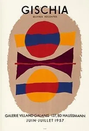 Manifesti Gischia - Exposition 1957