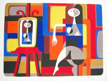 Litografia Gischia - Untitled