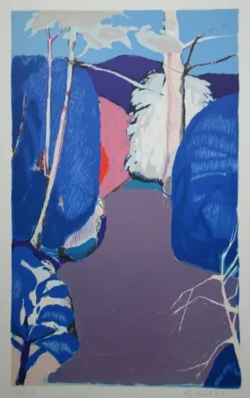 Litografia Godard - La clairière