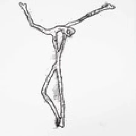 Serigrafia Goeritz  - Christ 2 