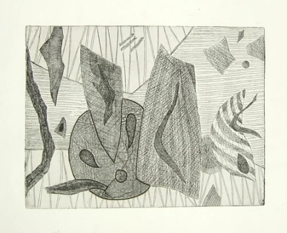 Incisione Goetz - Senza titolo