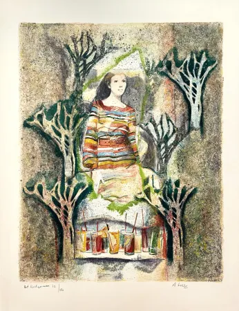 Litografia Goezu - Boulevard Montparnasse