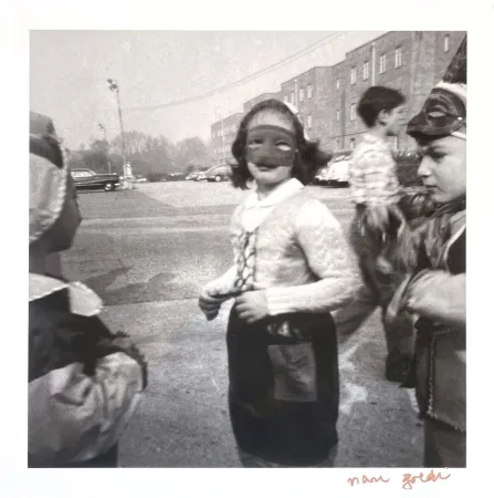 Fotografie Goldin - Barbara in a Mask
