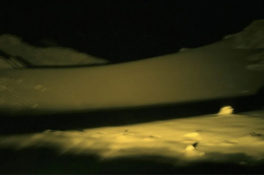 Multiplo Goldin - Desert at Night, Aswan, Egypt