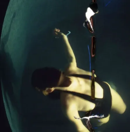 Multiplo Goldin - Sunny at the spa, distortion. L’Hotel de Paris