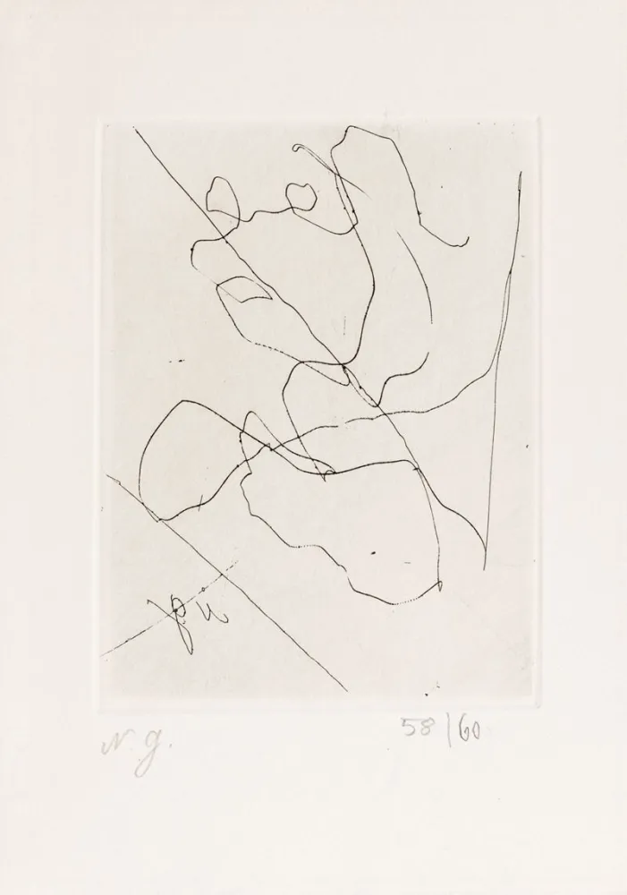 Acquaforte Goncharova - Senza titolo