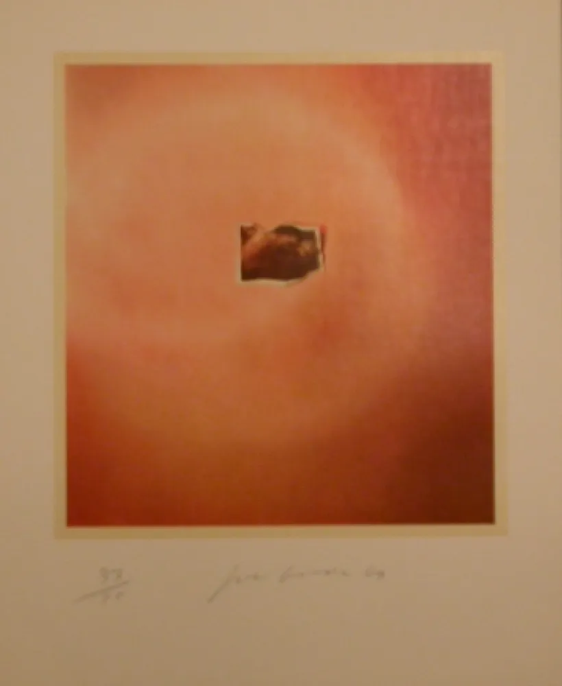 Litografia Goode - Six Lithographs (creased photo on orange background)