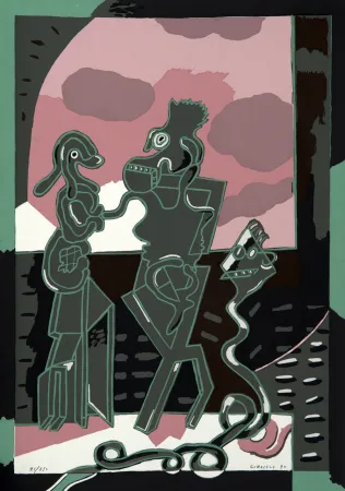 Serigrafia Gordillo - Sin título