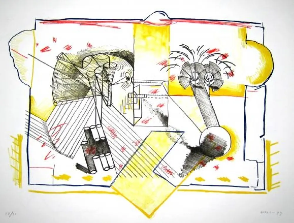 Serigrafia Gordillo - Sin titulo