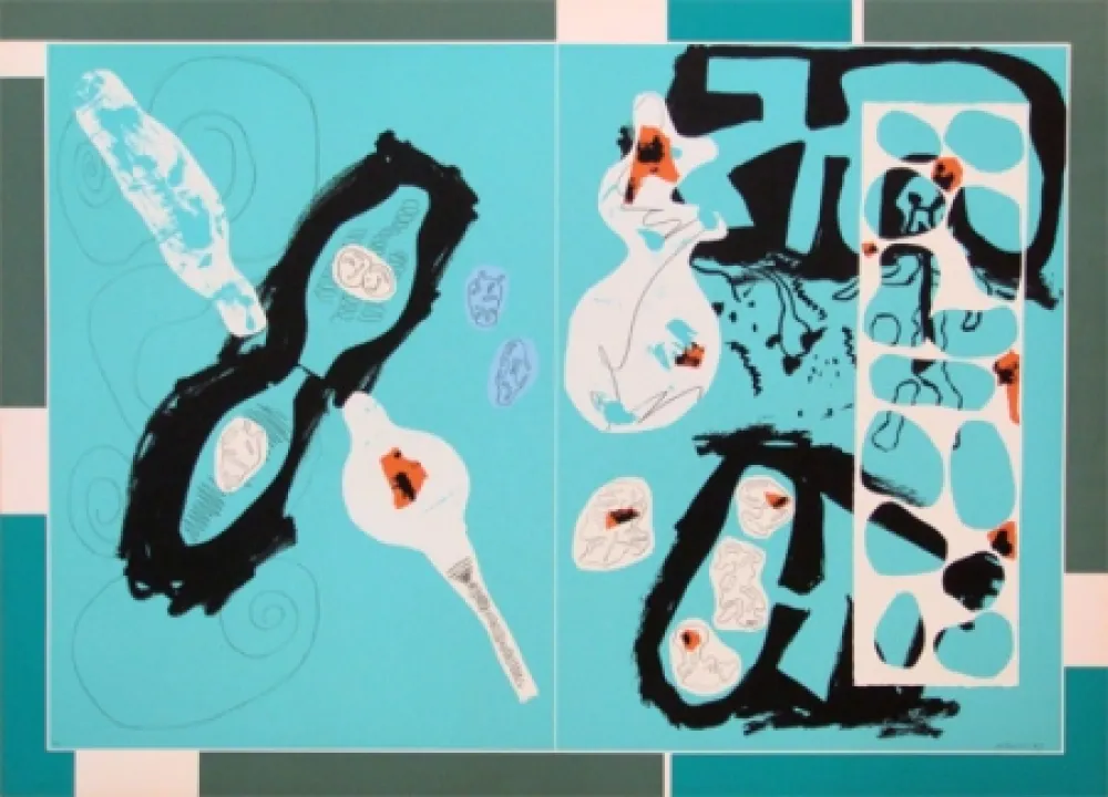 Serigrafia Gordillo - Sin título