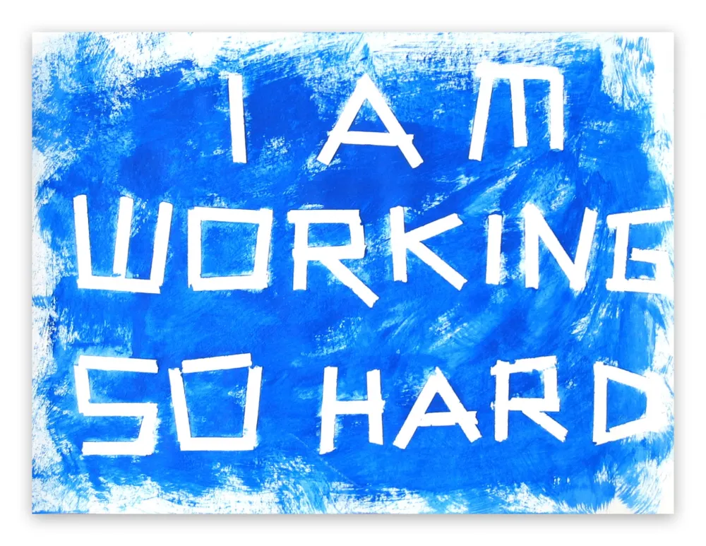 Non Tecnico Göttin - A15 - I am working so hard