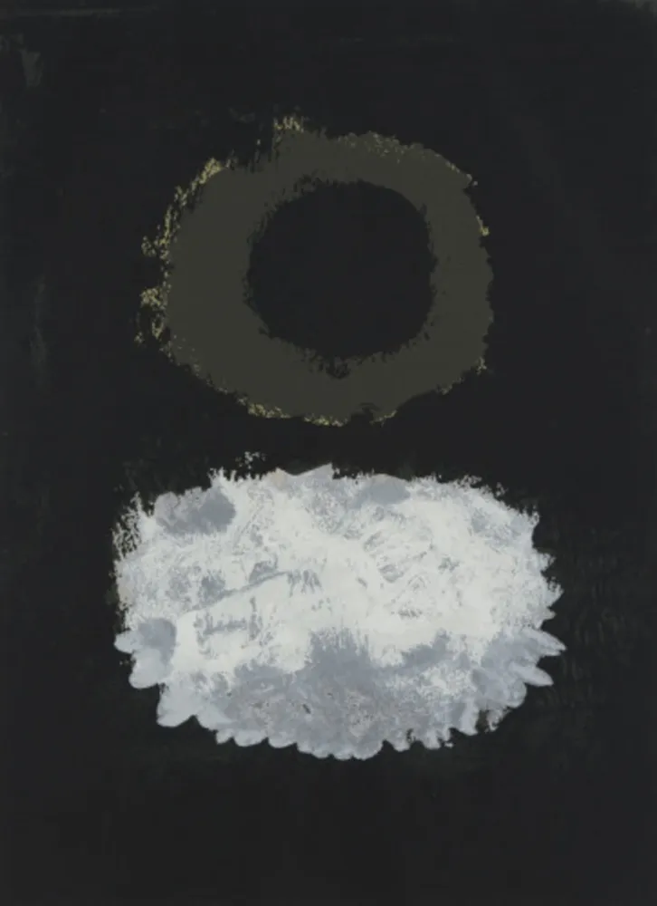 Serigrafia Gottlieb - Black Field