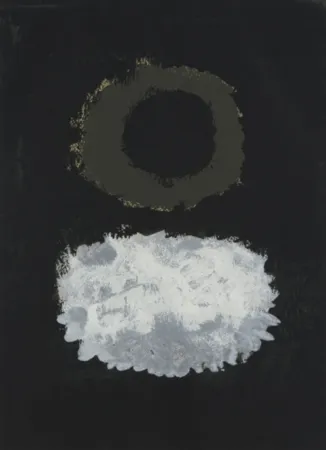 Serigrafia Gottlieb - Black Field