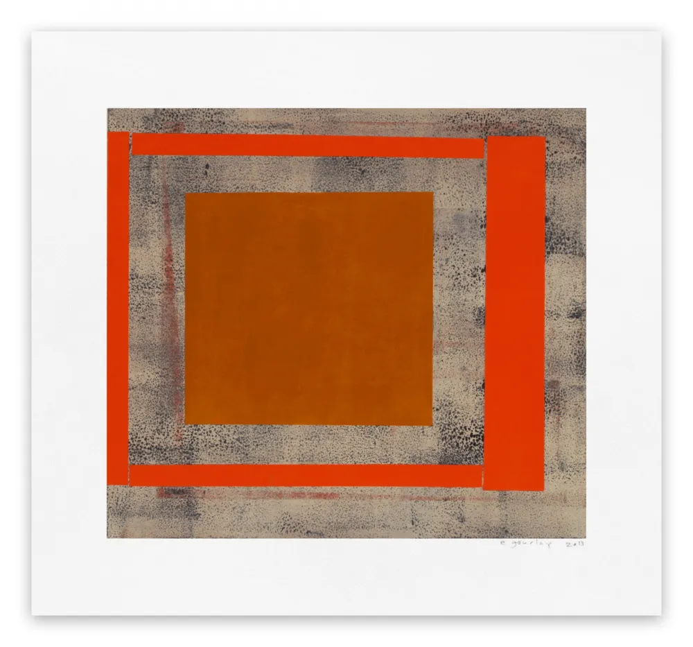 Monotipo Gourlay - Ochre red ash