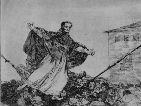 Acquaforte E Acquatinta Goya - Que rompe al cueda