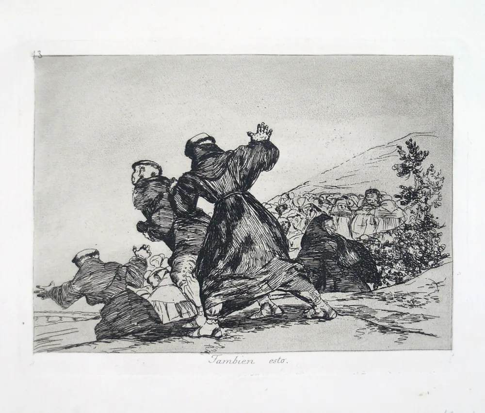 Acquaforte E Acquatinta Goya - TAMBIEN ESTO