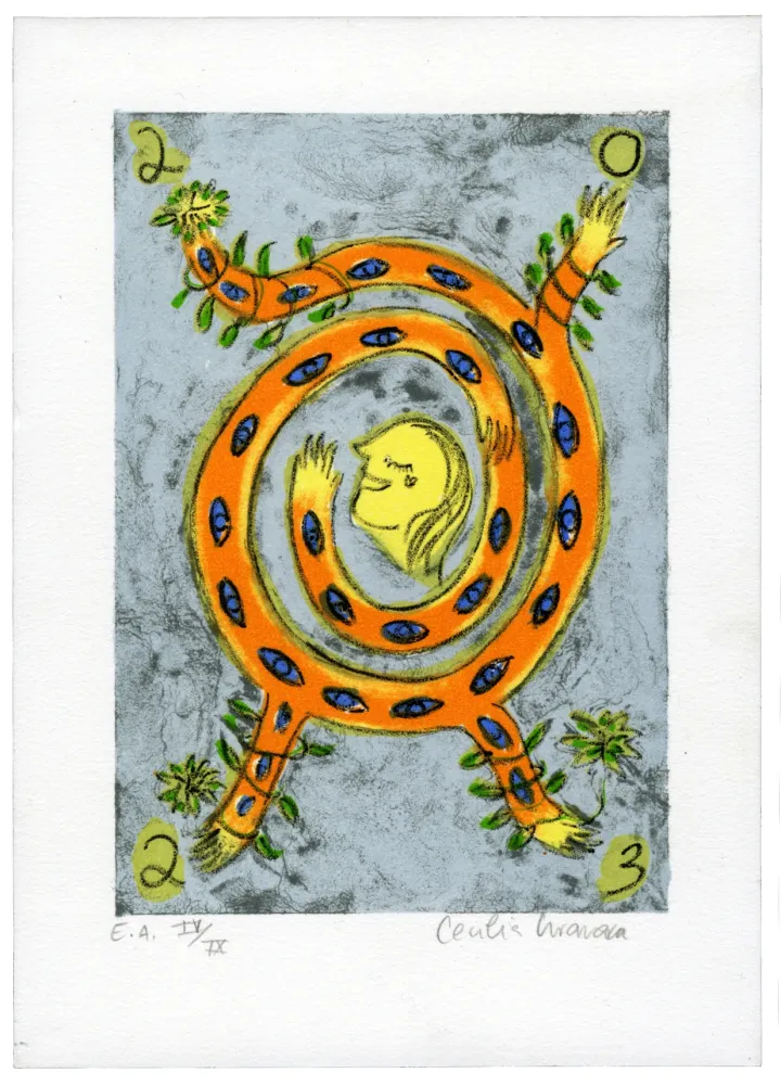 Litografia Granara - La Samaritaine vue Cecilia Granara