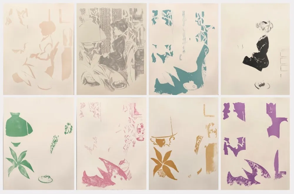 Litografia Grau Sala - La Dame en noir