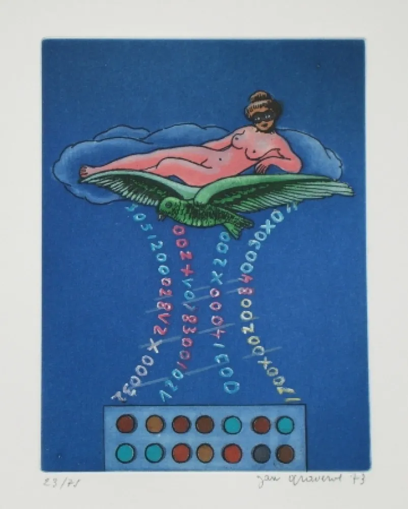 Acquaforte E Acquatinta Graverol - Les divinités naturelles