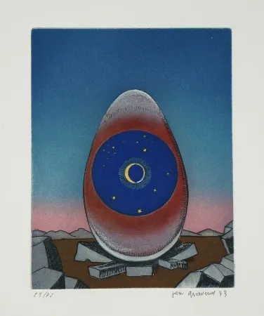 Acquaforte E Acquatinta Graverol - Les divinités naturelles