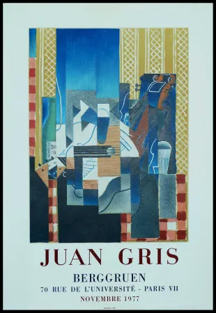 Litografia Gris  - JUAN GRIS - BERGGRUEN