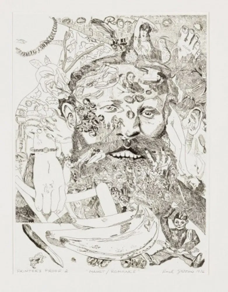 Incisione Grooms - Manet / Romance