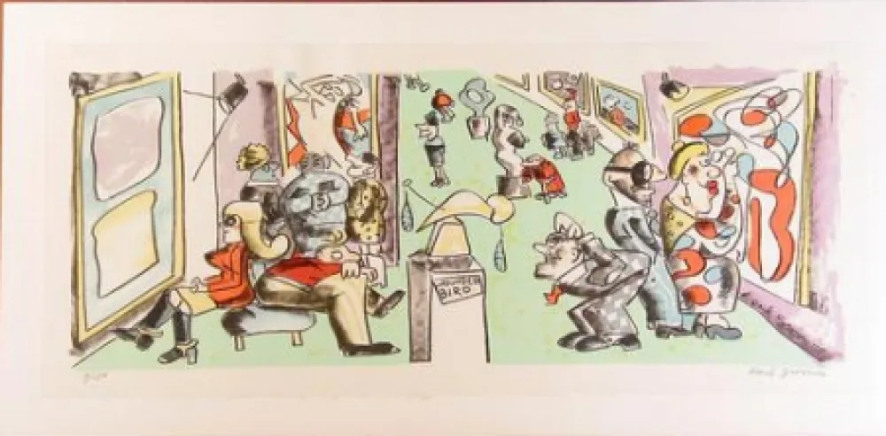 Litografia Grooms - Museum