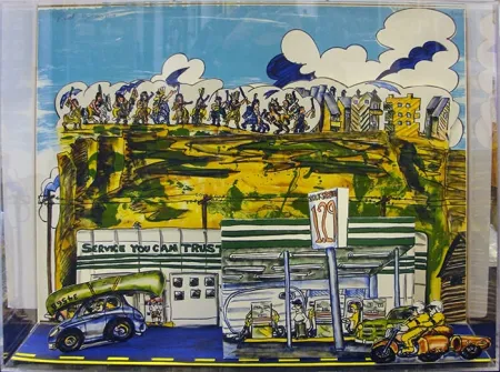 Litografia Grooms - TONTO-CONDO