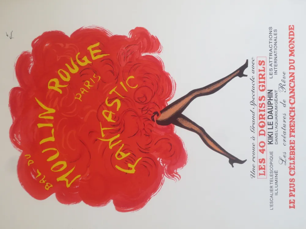 Litografia Gruau - Fantastic