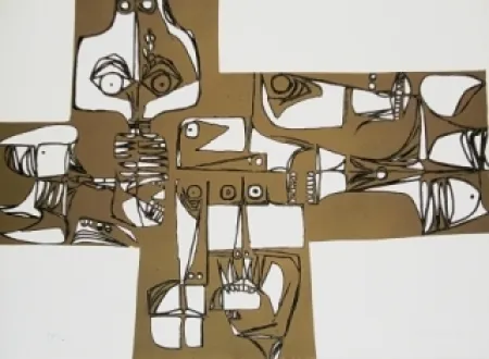 Incisione Guayasamin - Milay 3