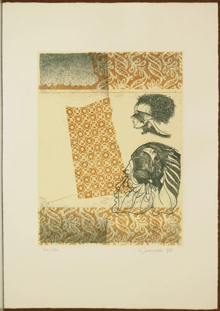 Acquaforte Guerreschi - Il tessuto