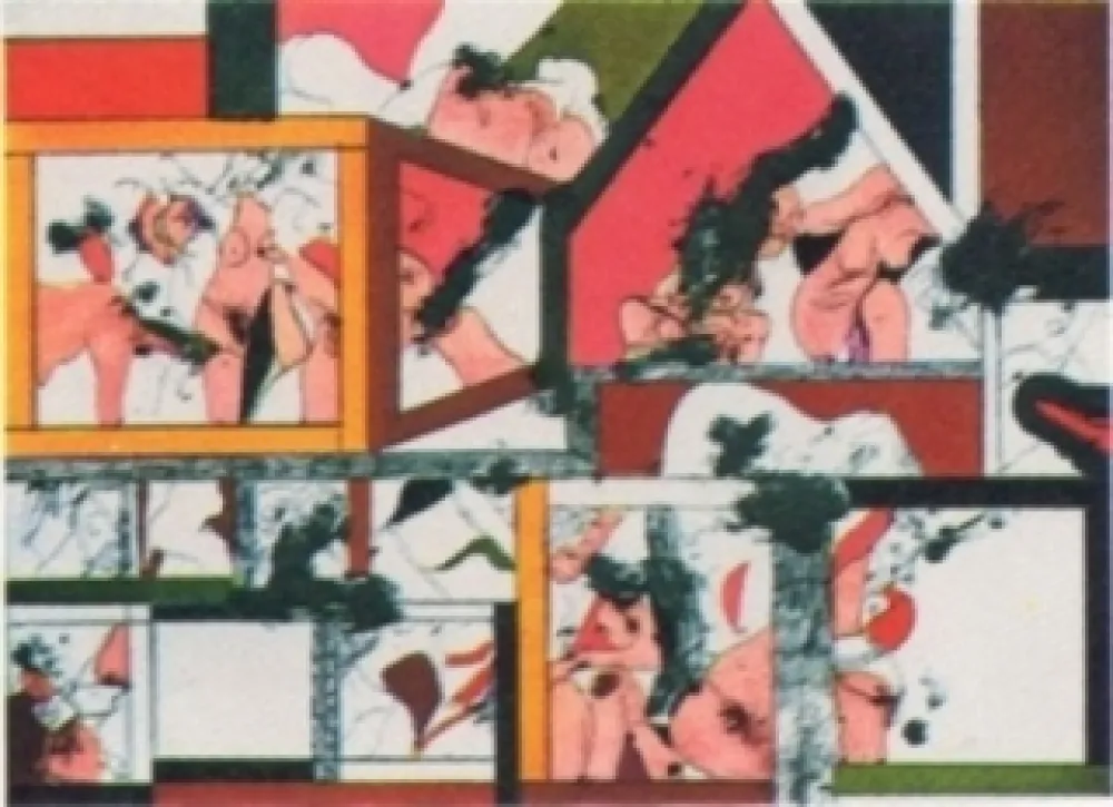 Litografia Guinovart - Amsterdam n°2