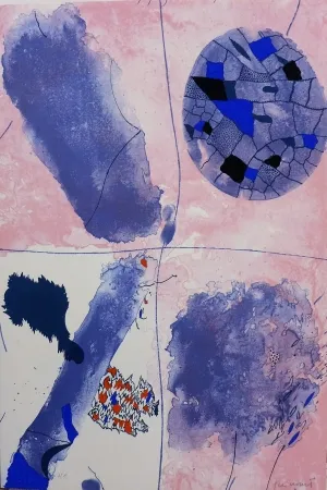 Litografia Guinovart - Blaus