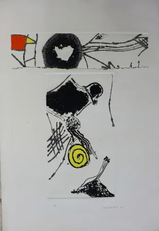 Incisione Guinovart - Cargol