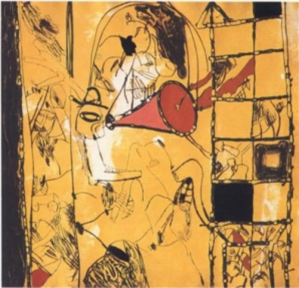 Multiplo Guinovart - Con una cuchara de palo