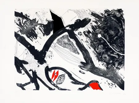 Incisione Guinovart - Escala en negro