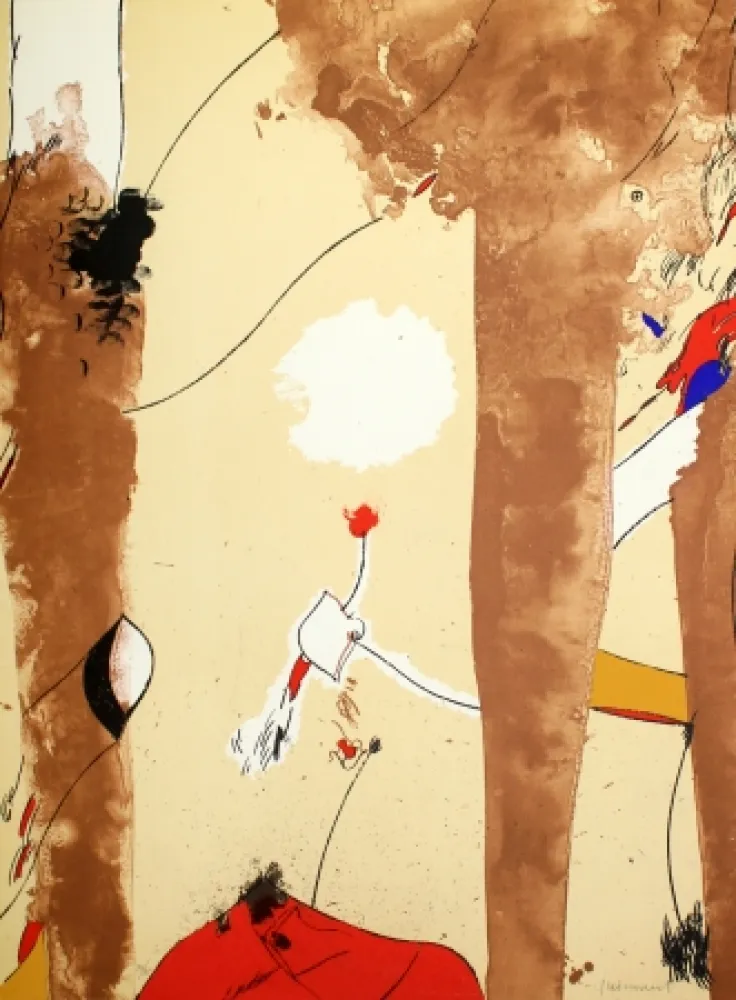 Litografia Guinovart - Fang 1