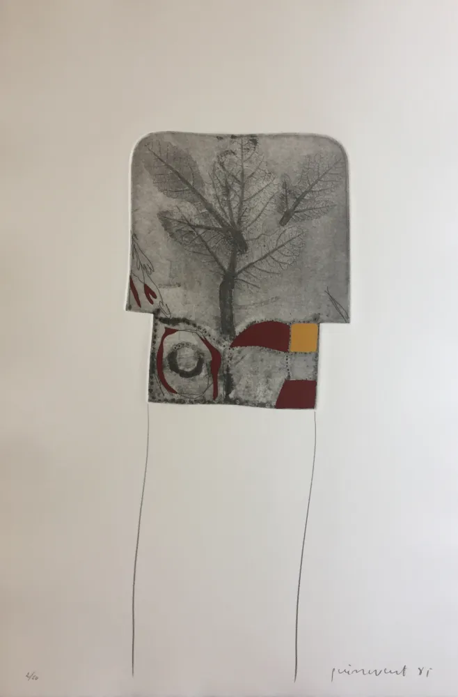 Incisione Guinovart - Fulles 2