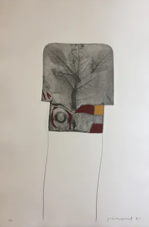 Incisione Guinovart - Fulles 2